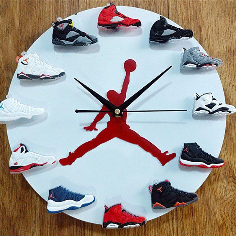 Wall sneakers clock