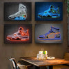 Neon Sneakers Posters